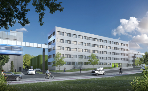 Das neue ZLI – Zentrum für Logistik und IT auf dem Wissenschafts- und Technologiecampus Dortmund schafft moderne Flächen für Unternehmen und Start-ups aus Logistik und IT.